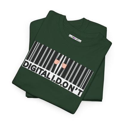 DIGITAL I.D.ON'T Unisex Heavy Cotton Tee