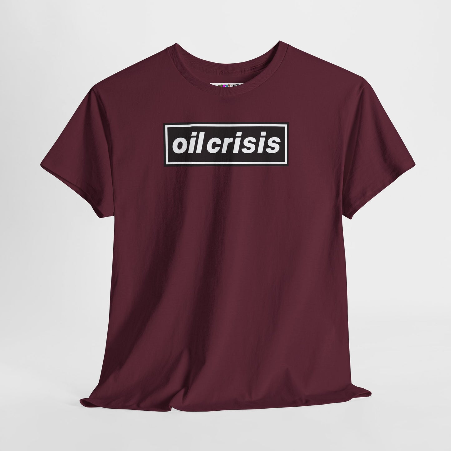 oil crisis/Foil THE crisis Unisex Heavy Cotton Tee