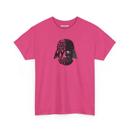 HELLO DARKSIDE MY OLD FRIEND Unisex Heavy Cotton Tee
