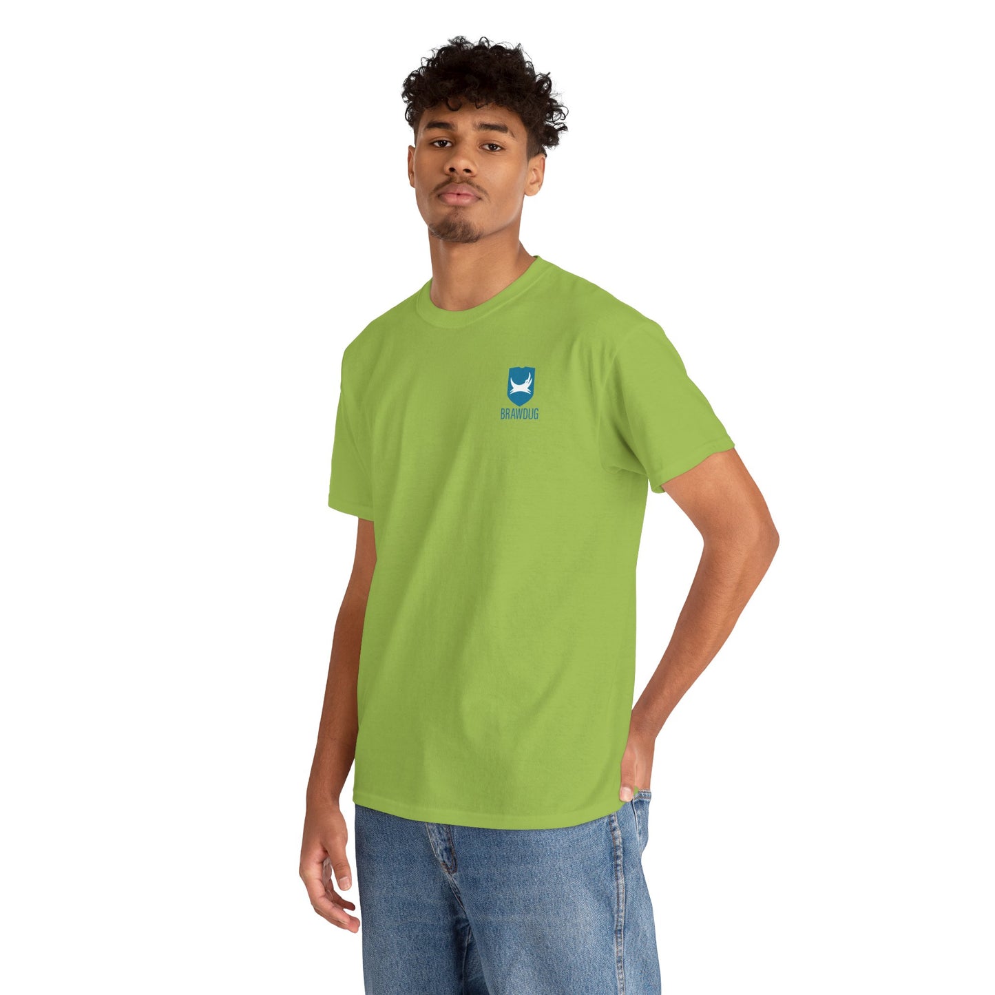 BRAWDUG Unisex Heavy Cotton Tee