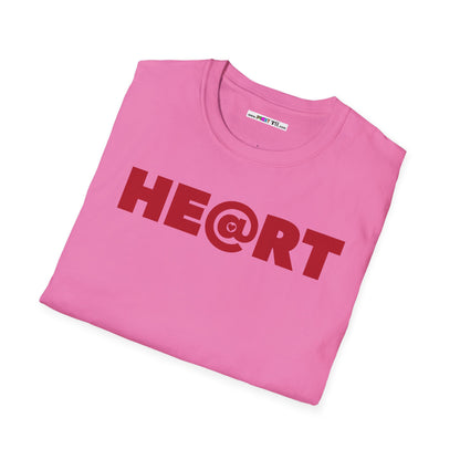 AT HEART Unisex Softstyle 100% Cotton T-Shirt