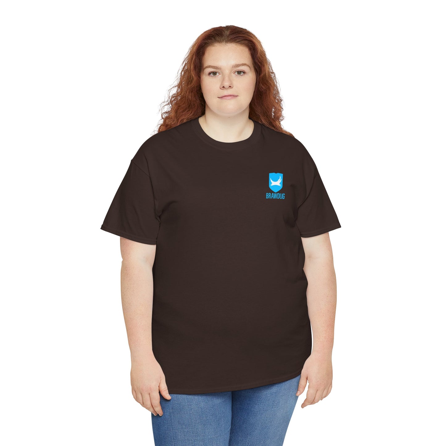BRAWDUG Unisex Heavy Cotton Tee