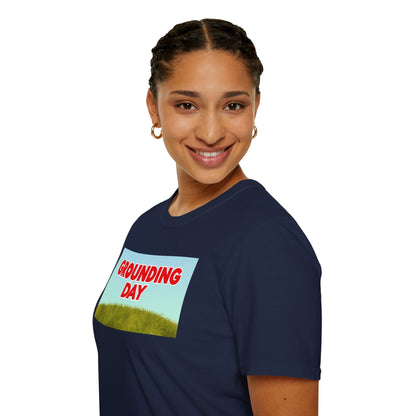 GROUNDING DAY Unisex Softstyle 100% Cotton T-Shirt