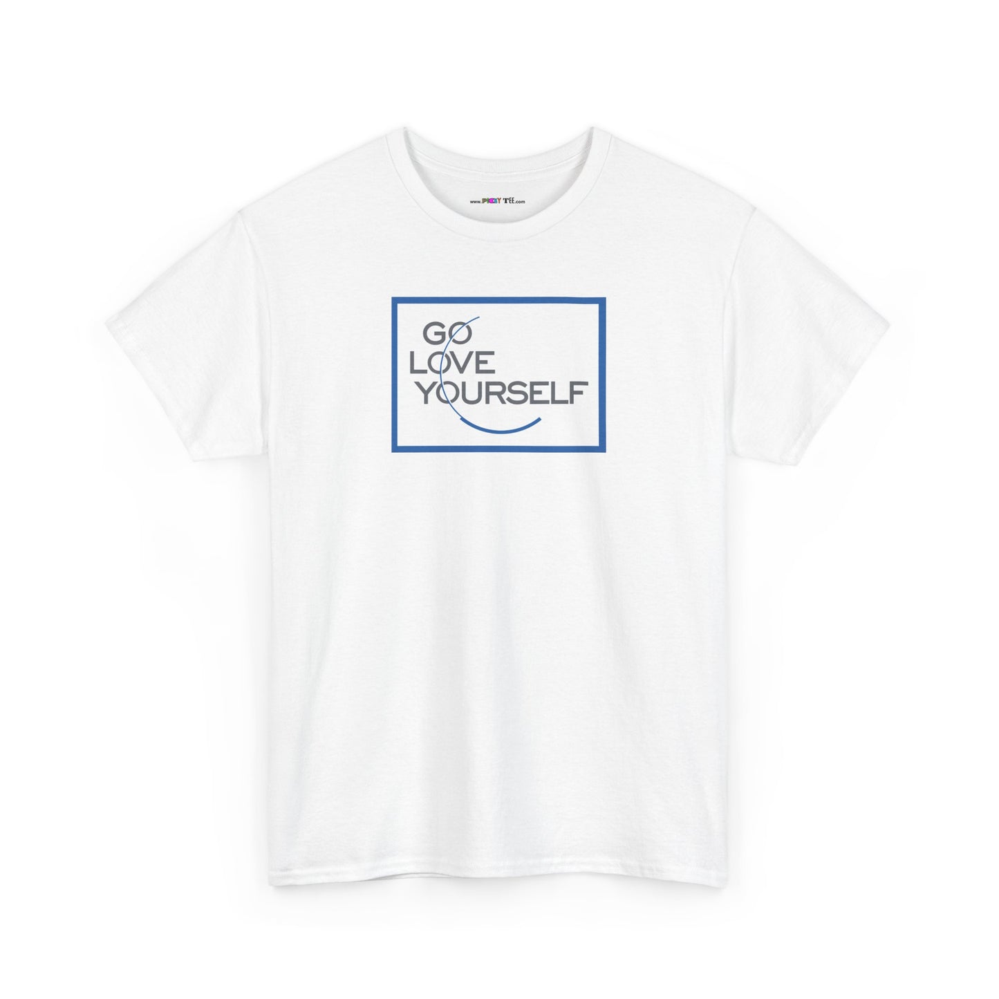 GO LOVE YOURSELF Unisex Heavy Cotton Tee