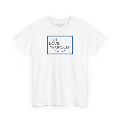GO LOVE YOURSELF Unisex Heavy Cotton Tee