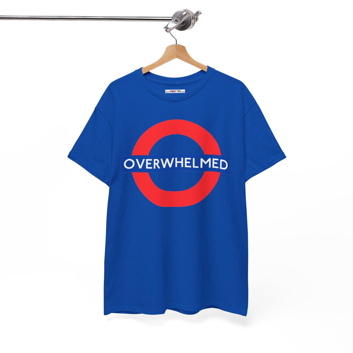 OVERWHELMED Unisex Heavy Cotton Tee