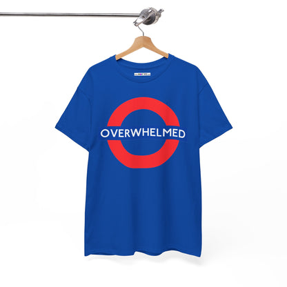 OVERWHELMED Unisex Heavy Cotton Tee