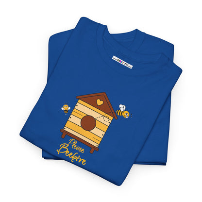 Please Beehive Unisex Heavy Cotton Tee