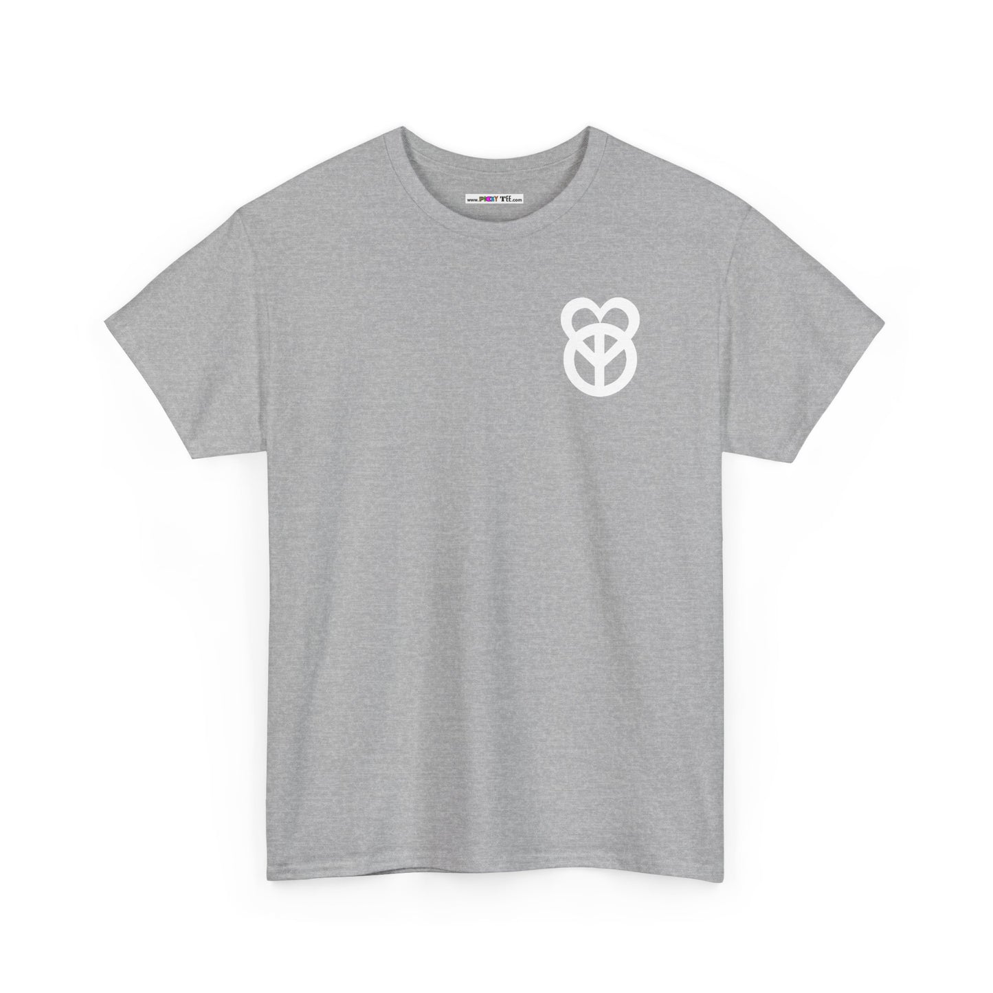 KEEP PEACE AND LOVE ON Unisex Heavy Cotton Tee