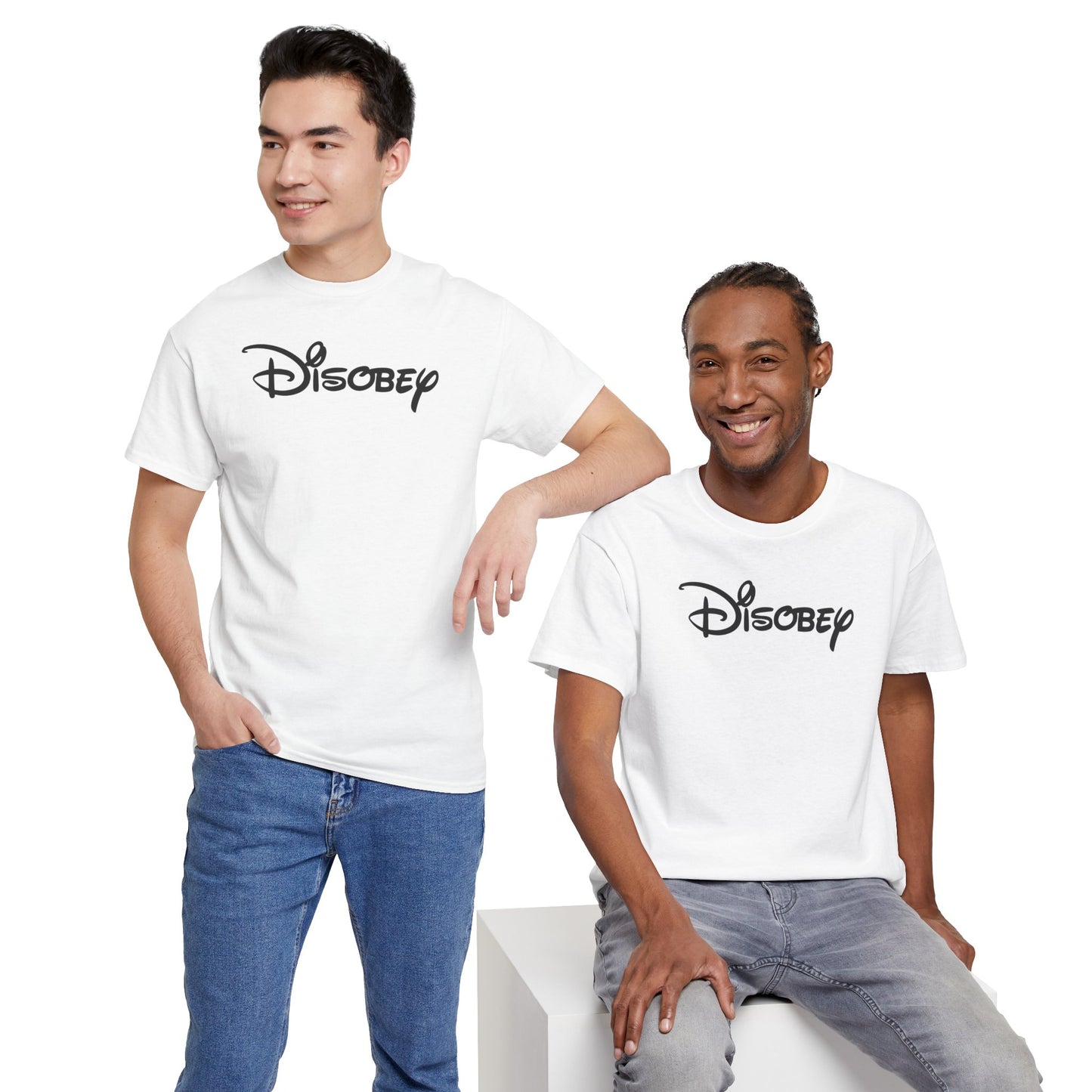 Disobey Unisex Heavy Cotton Tee