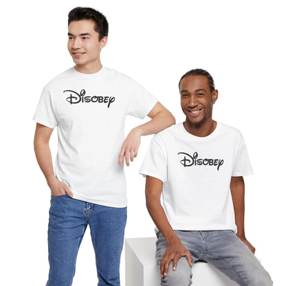 Disobey Unisex Heavy Cotton Tee