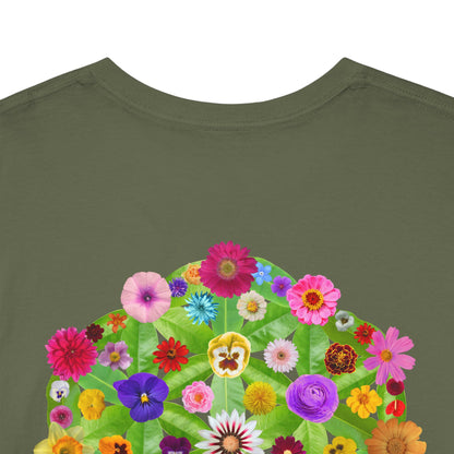 Flowers of Life Unisex Heavy Cotton Tee