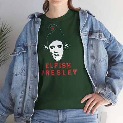 ELFISH PRESLEY Unisex Heavy Cotton Tee