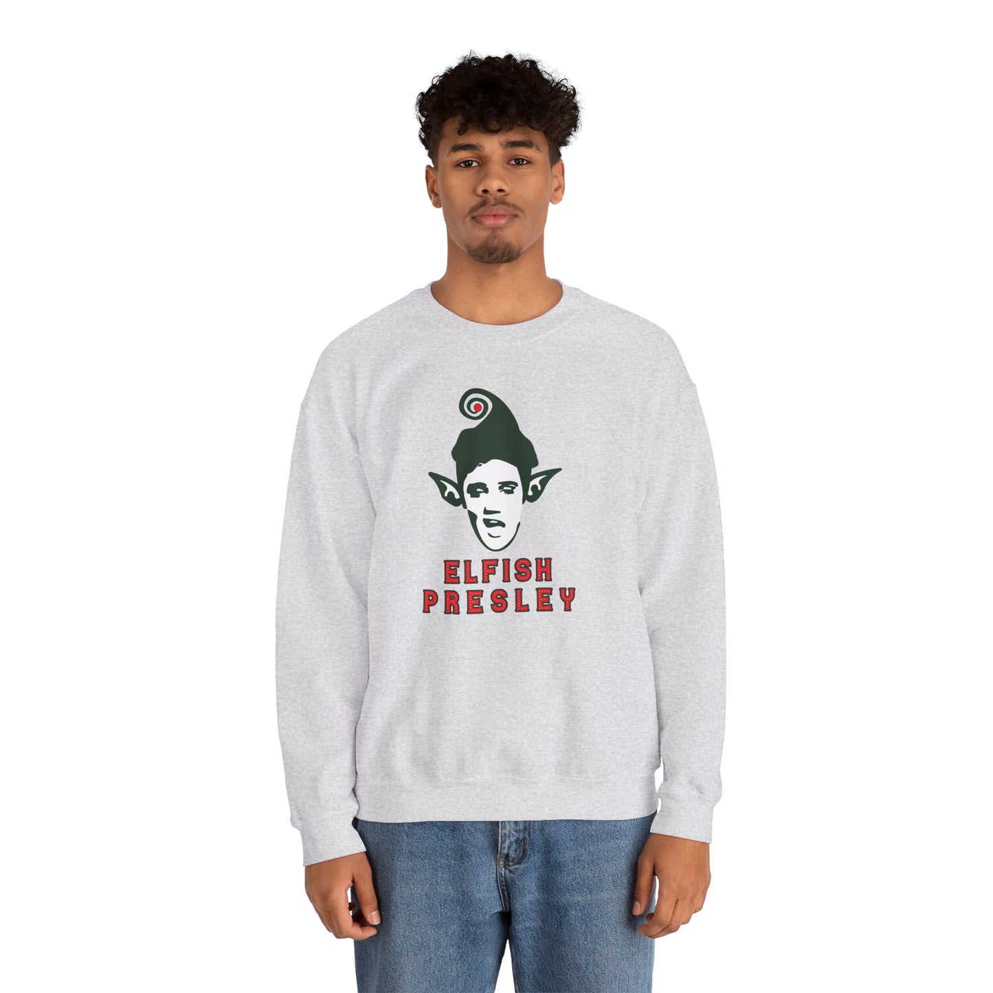 ELFISH PRESLEY Unisex Heavy Blend™ Crewneck Sweatshirt