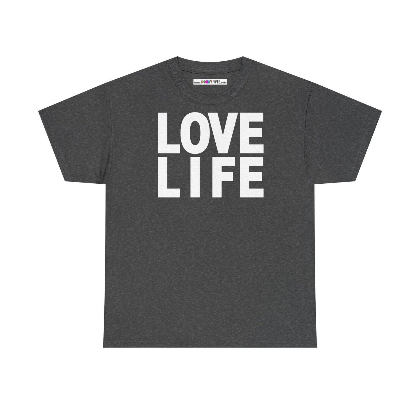 LOVE LIFE Unisex Heavy Cotton Tee