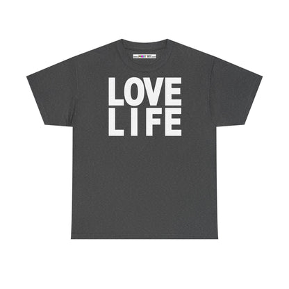 LOVE LIFE Unisex Heavy Cotton Tee