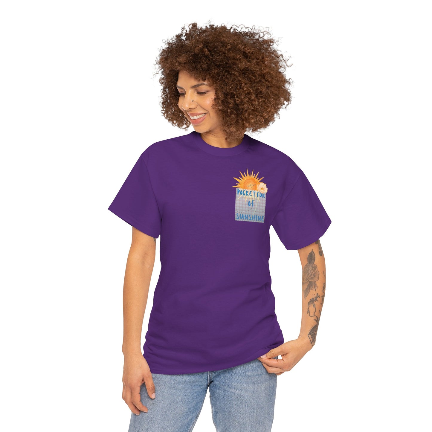 POCKETFUL OF SUNSHINE Unisex Heavy Cotton Tee
