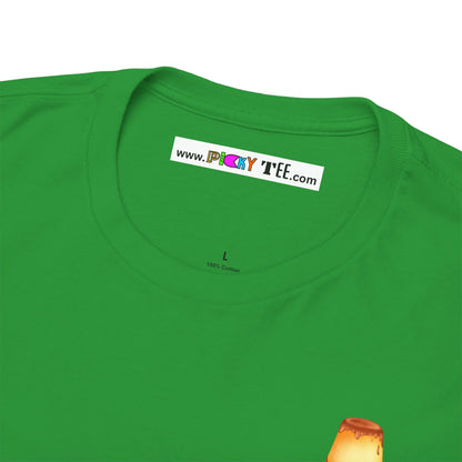 I LOVE IT WHEN A - FLAN COMES TOGETHER Unisex Heavy Cotton Tee