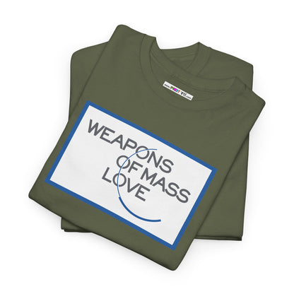 WEAPONS OF MASS LOVE Unisex Heavy Cotton Tee
