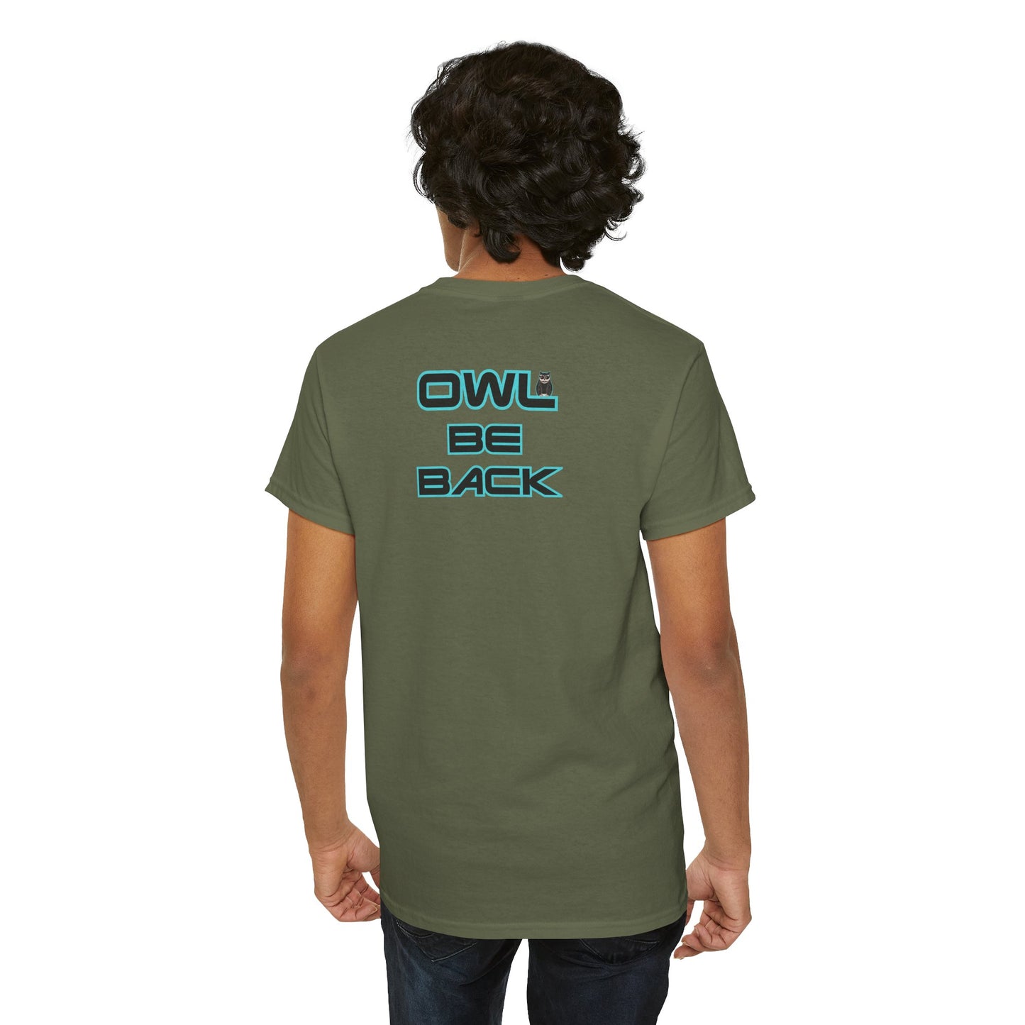 OWL BE BACK Unisex Heavy Cotton Tee