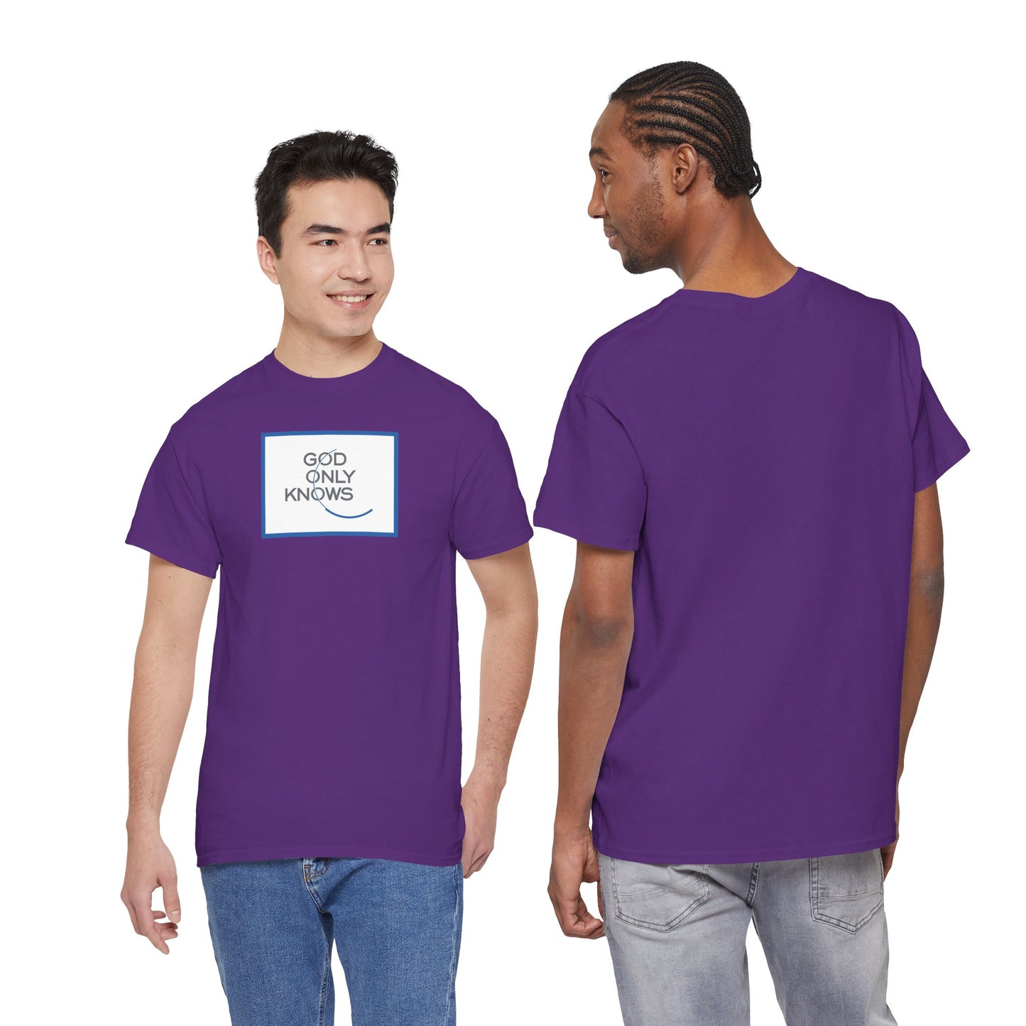 GOD ONLY KNOWS Unisex Heavy Cotton Tee