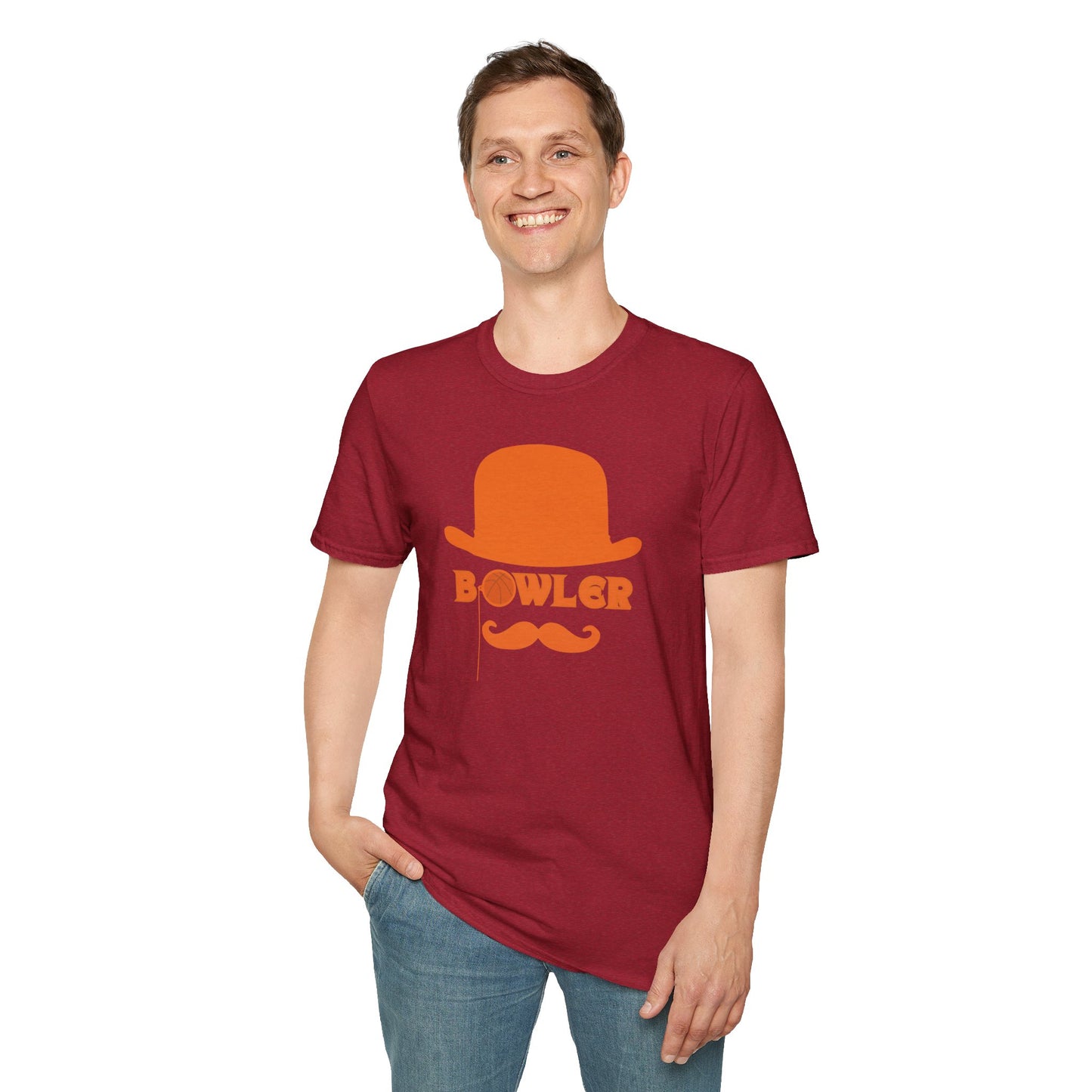 BOWLER Unisex Softstyle 100% Cotton T-Shirt