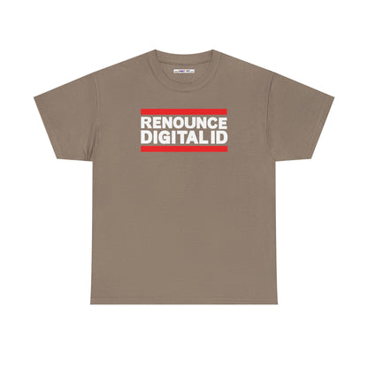 RENOUNCE DIGITAL ID Unisex Heavy Cotton Tee