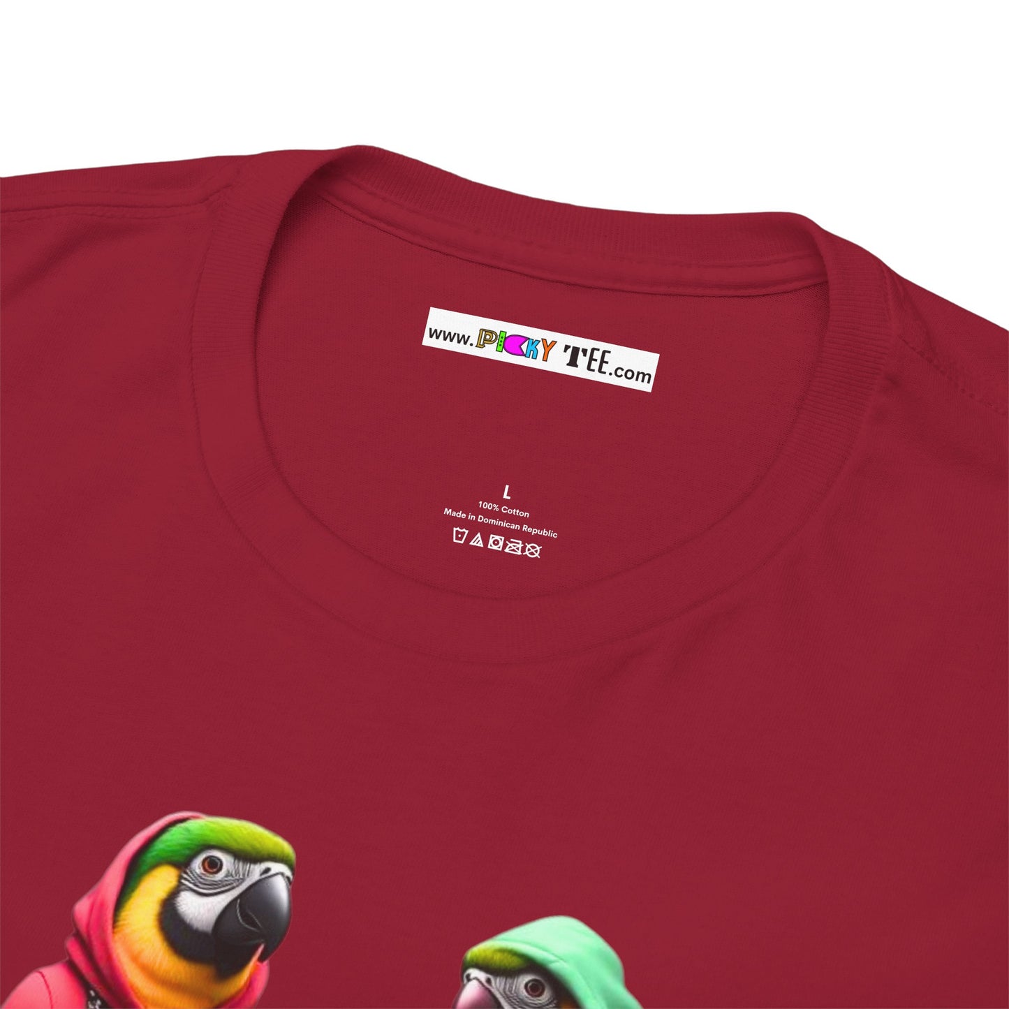 PARROTHOOD Unisex Heavy Cotton Tee