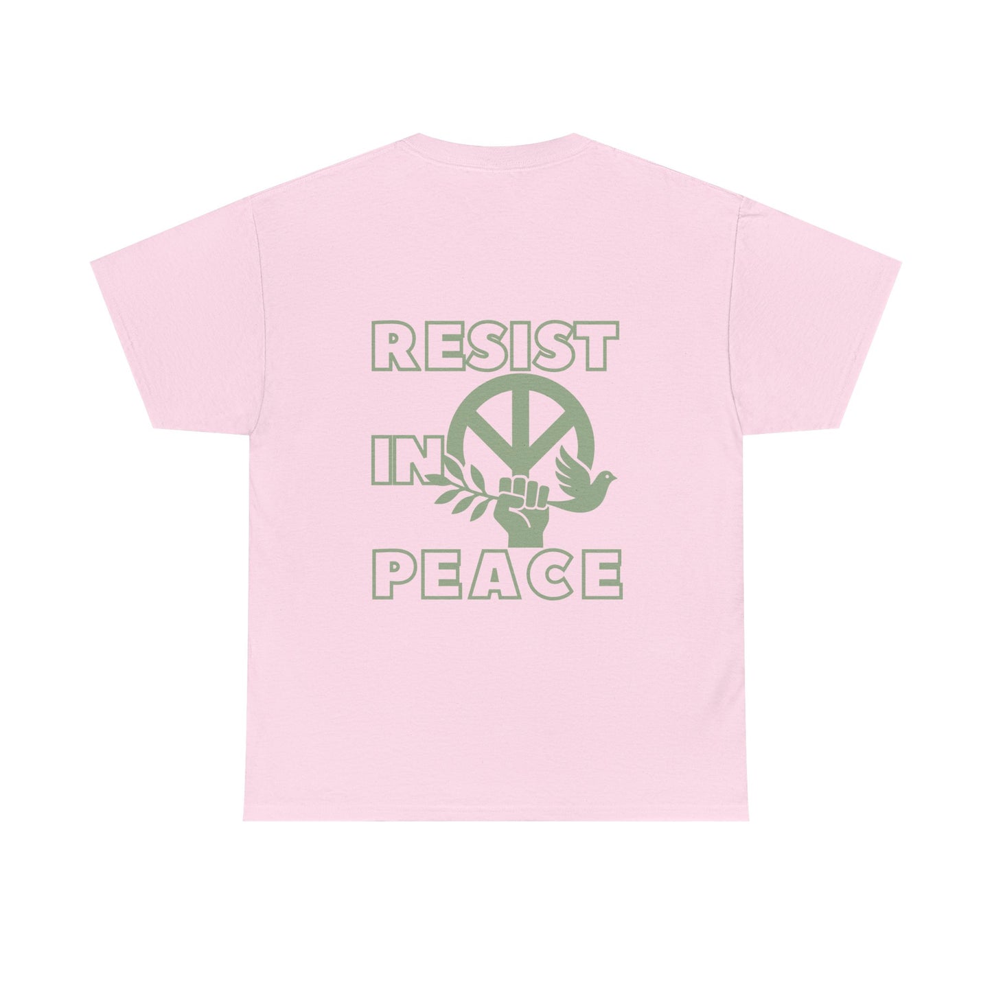 RESIST IN PEACE Unisex Heavy Cotton Tee