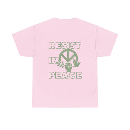RESIST IN PEACE Unisex Heavy Cotton Tee