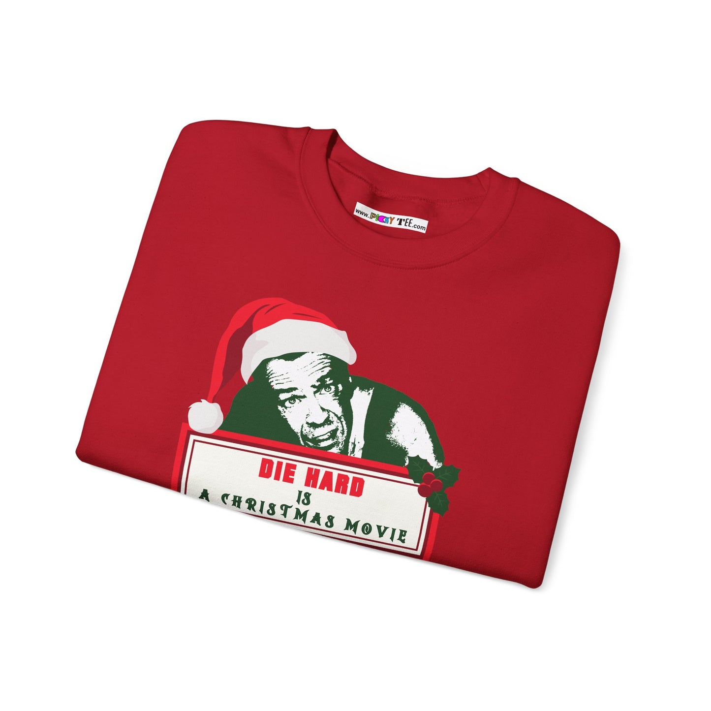 DIE HARD IS A CHRISTMAS MOVIE Unisex Heavy Blend™ Crewneck Sweatshirt