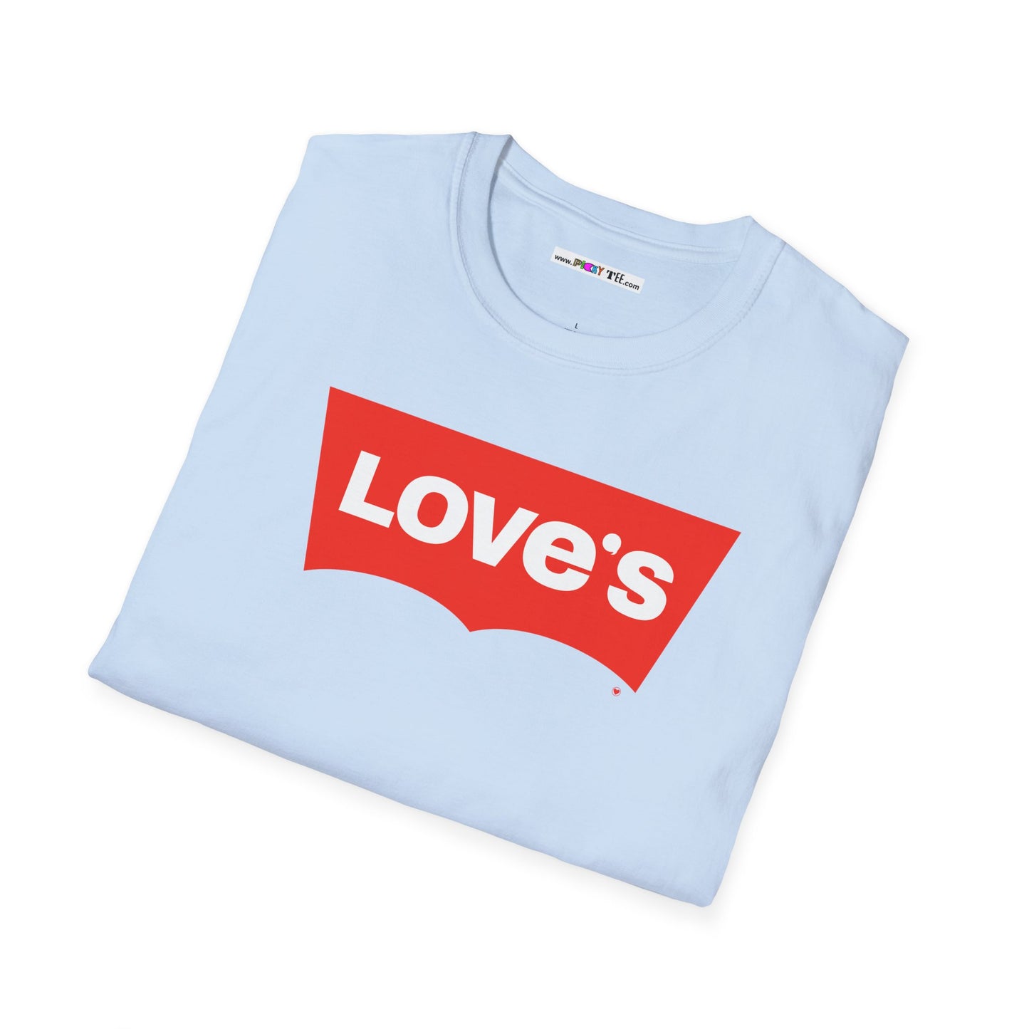 LOVE'S Unisex Softstyle 100% Cotton T-Shirt