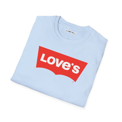 LOVE'S Unisex Softstyle 100% Cotton T-Shirt