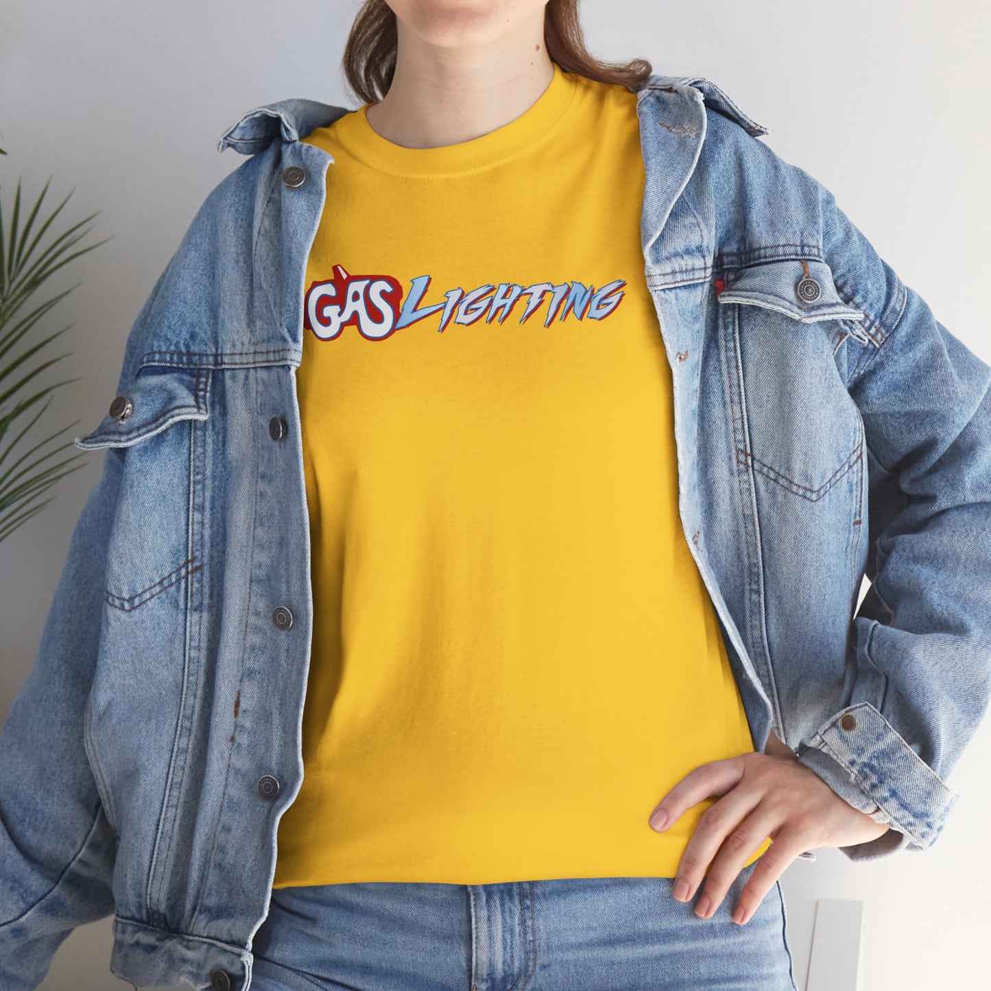 GAS LIGHTING Unisex Heavy Cotton Tee