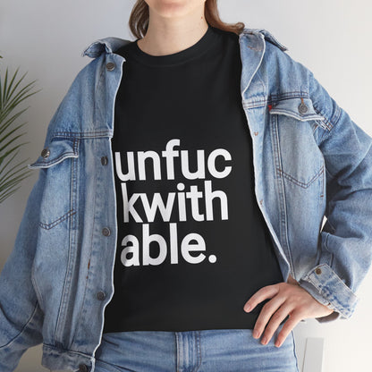 unfuc kwith able. Unisex Heavy Cotton Tee