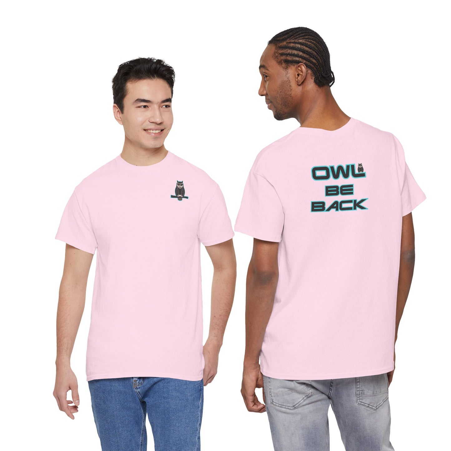 OWL BE BACK Unisex Heavy Cotton Tee