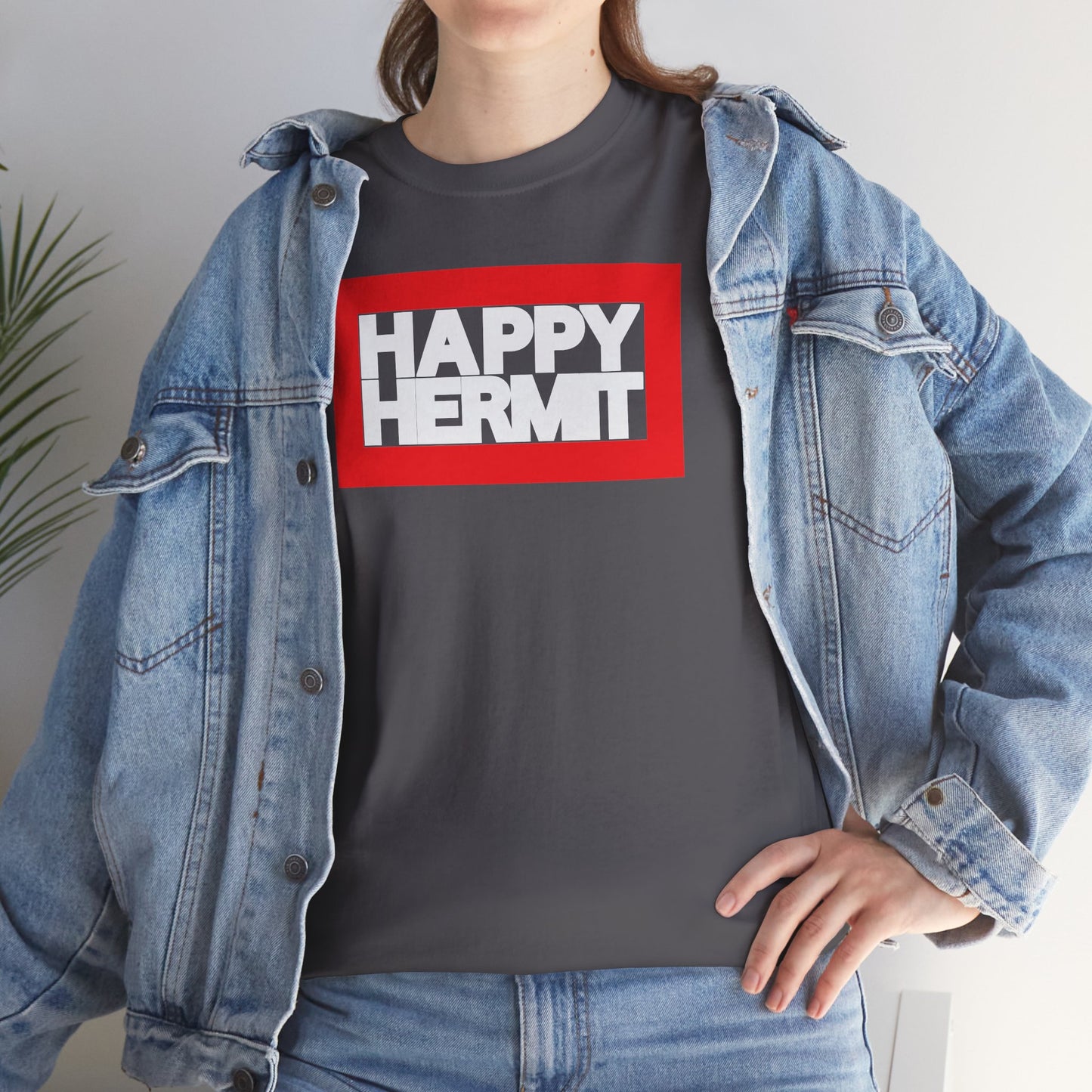 HAPPY HERMIT Unisex Heavy Cotton Tee
