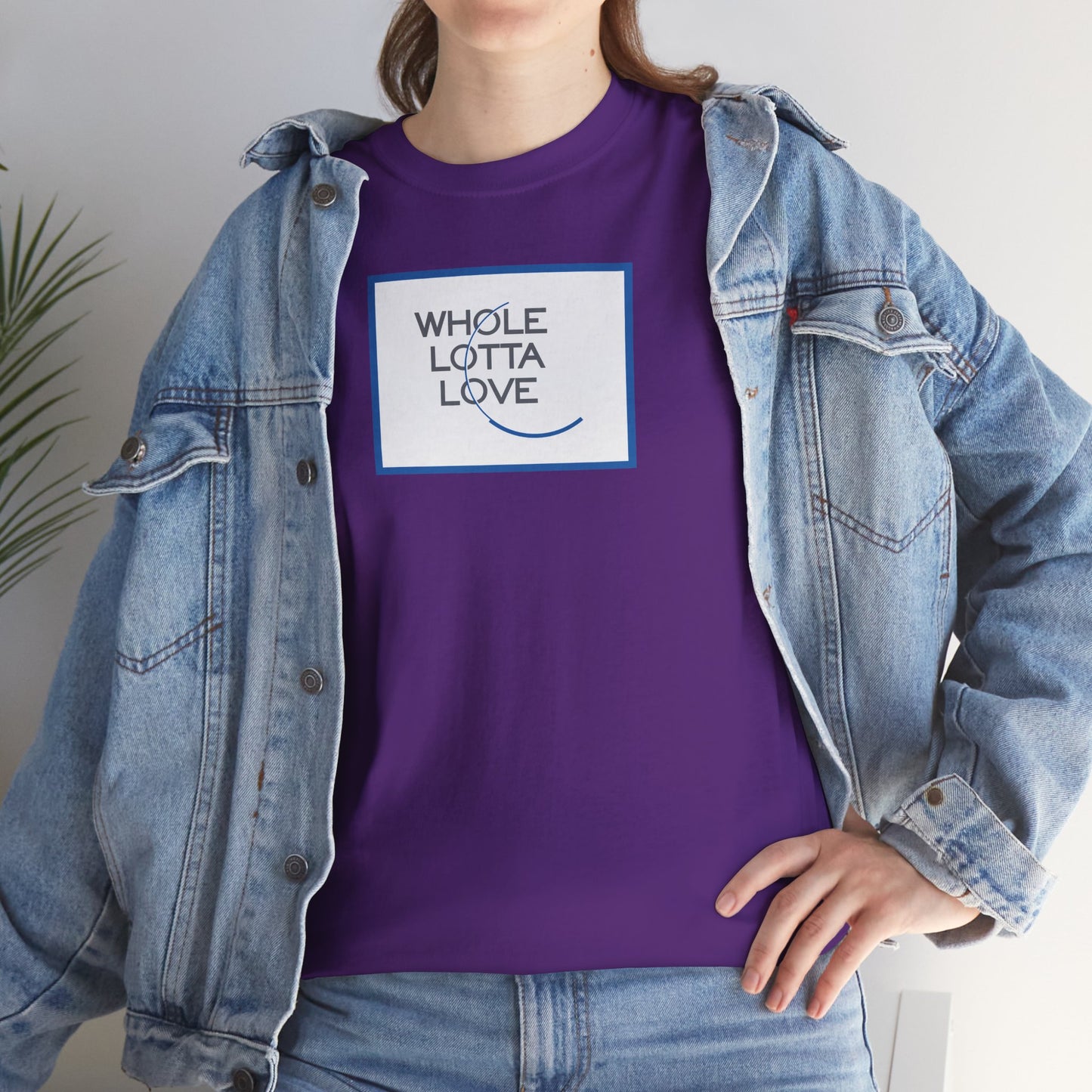 WHOLE LOTTA LOVE Unisex Heavy Cotton Tee