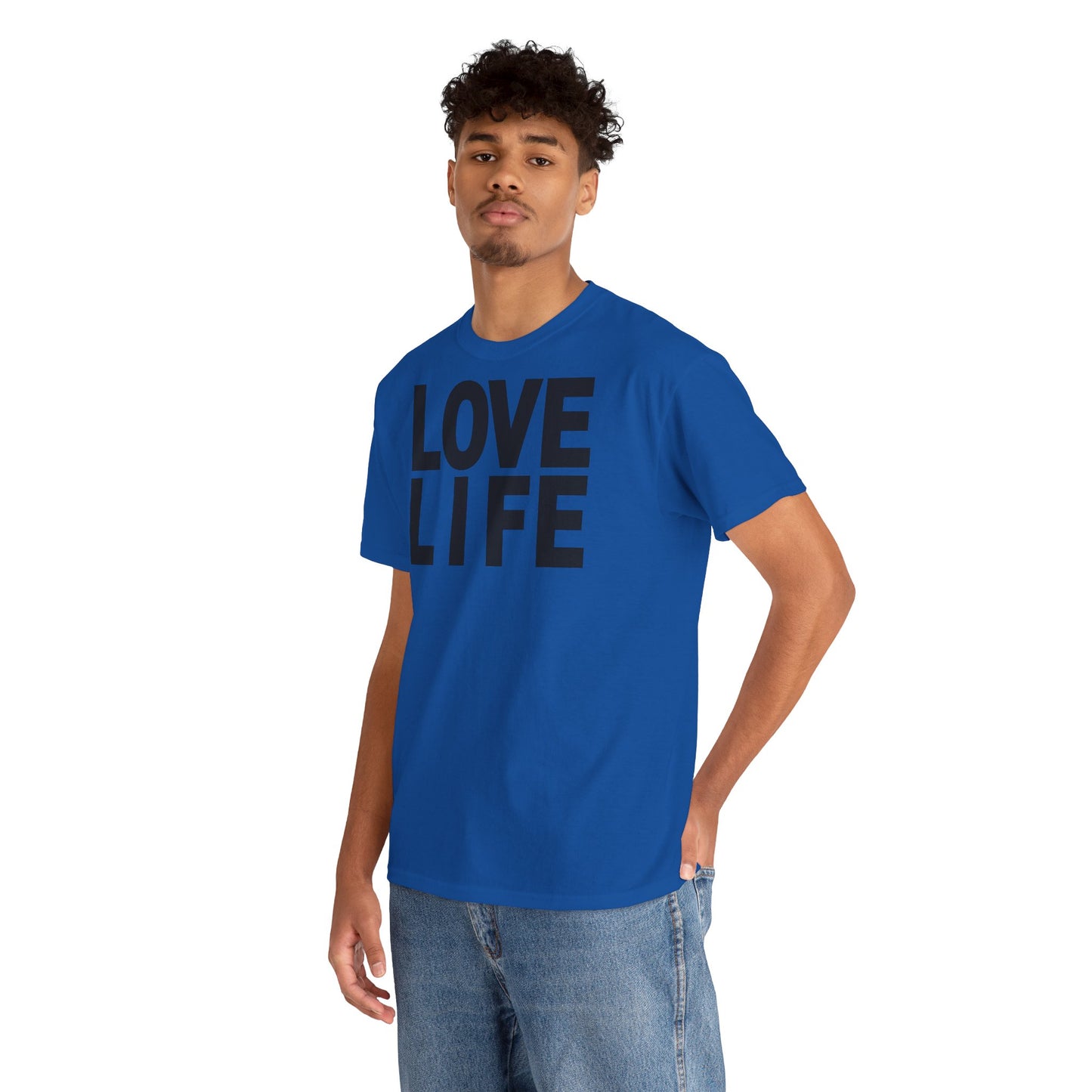 LOVE LIFE Unisex Heavy Cotton Tee