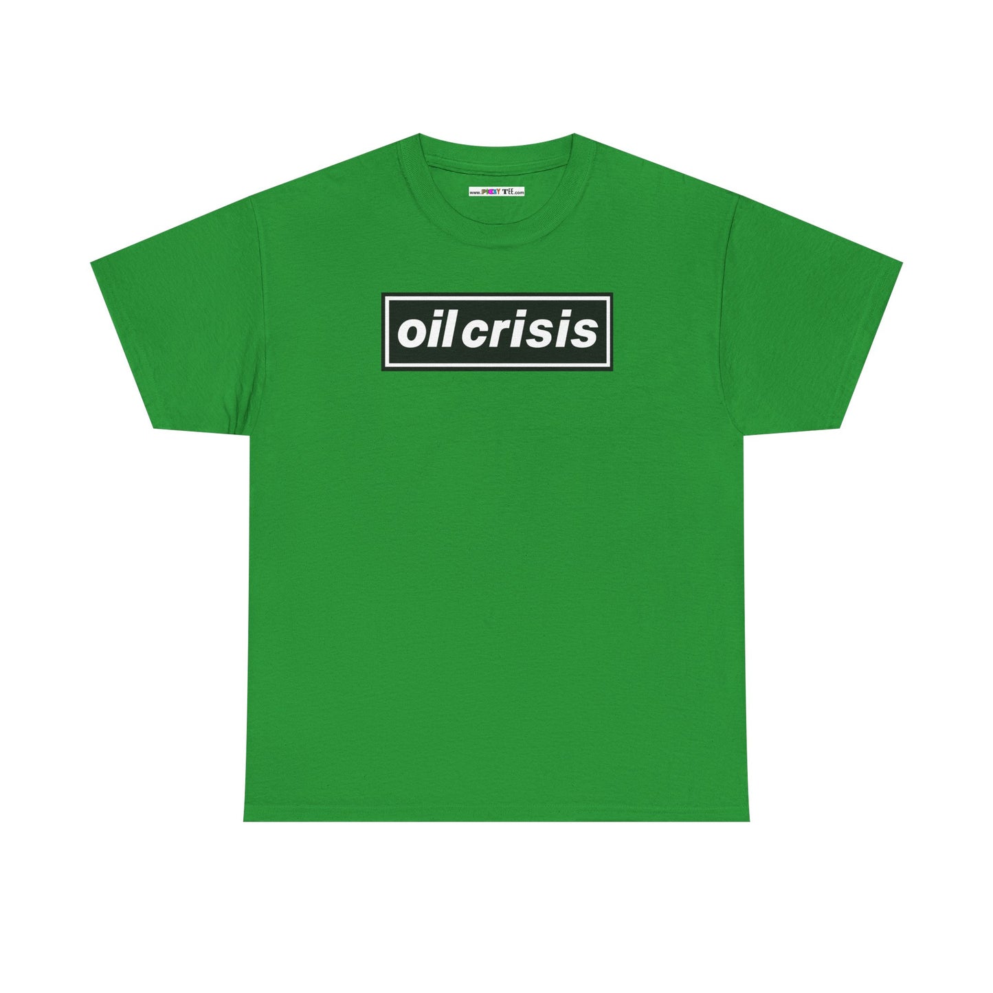 oil crisis/Foil THE crisis Unisex Heavy Cotton Tee
