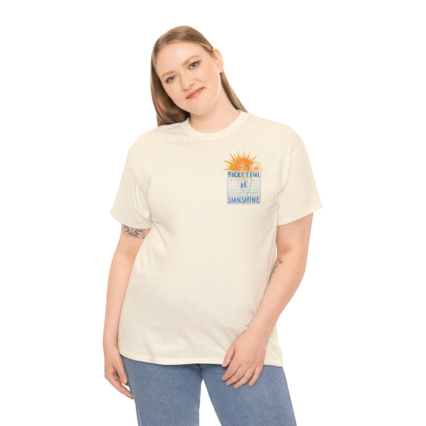 POCKETFUL OF SUNSHINE Unisex Heavy Cotton Tee