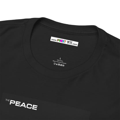 the PEACE ghost in the war-machine Unisex Heavy Cotton Tee