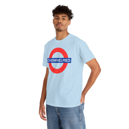 OVERWHELMED Unisex Heavy Cotton Tee