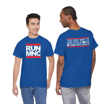 RUNMNC Unisex Heavy Cotton Tee