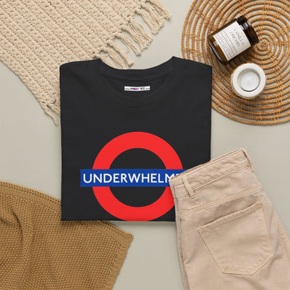 UNDERWHELMED Unisex Heavy Cotton Tee