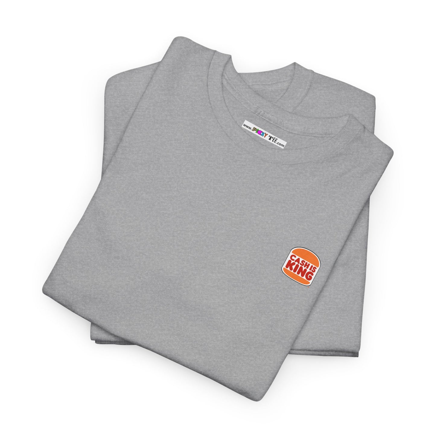 CASH IS KING Unisex Heavy Cotton Tee