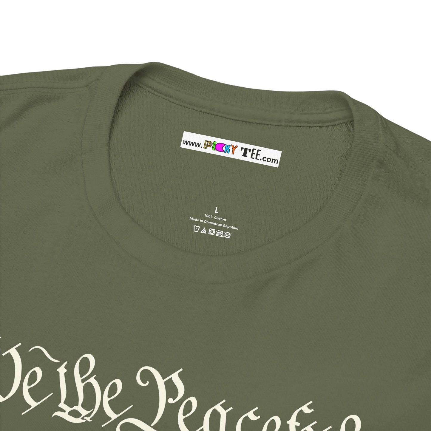 WE THE PEACEFUL Unisex Heavy Cotton Tee