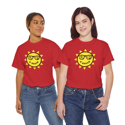 SUN OFF A BEACH Unisex Heavy Cotton Tee