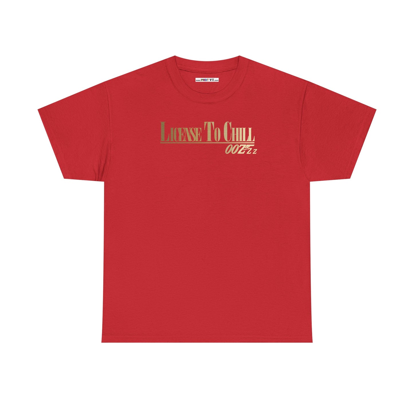 LICENSE TO CHILL 00Zzz Unisex Heavy Cotton Tee