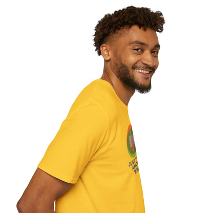 JUST THE RIGHT AMOUNT OF WHELMED Unisex Softstyle 100% Cotton T-Shirt